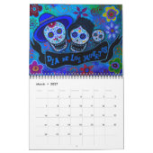 DAY OF THE DEAD PRISARTSコレクション カレンダー (3月 2027)