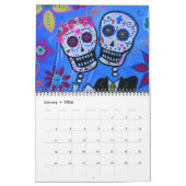 DAY OF THE DEAD PRISARTSコレクション カレンダー (1月 2026)