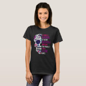 Day Of The Dead Sugar Skull June GIrl Womens Tシャツ (正面フル)