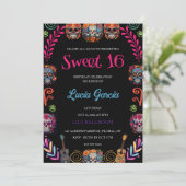 Day of the Dead Sweet 16 invitation 招待状 (スタンド正面)