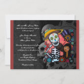Day of The Dead Wedding Invitation 招待状 (正面)
