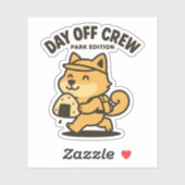 Day Off Crew  シール (シート)