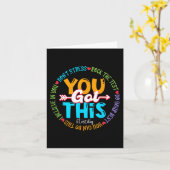 Day Rockテスト先生テスト日得You this カード (黄色い花)