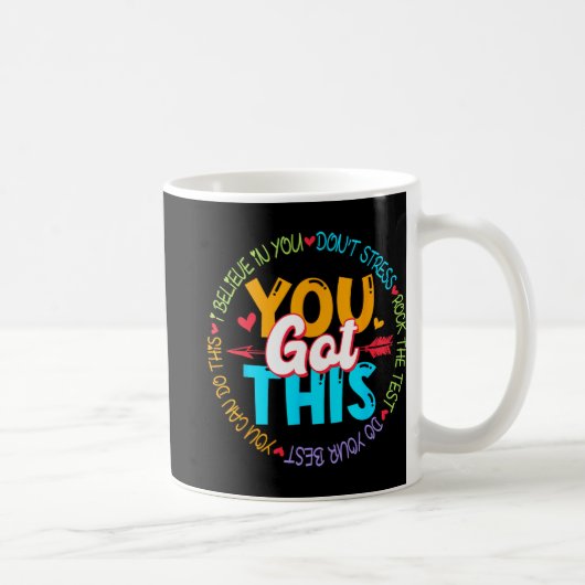 Day Rockテスト先生テスト日得You this コーヒーマグカップ (右)