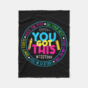 Day Rockテスト先生テスト日得You this フリースブランケット