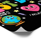 Day Rockテスト日のやる気を起こさせる先生 ポスター (角)