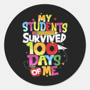 Day School Tee – 私の学生生き延び100日 ラウンドシール