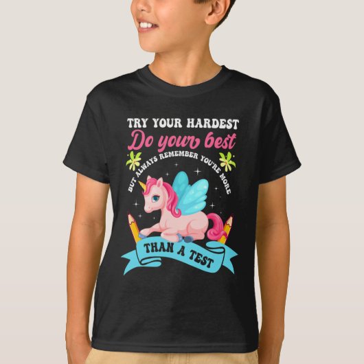 Day Shirt Unicornテスト・デー Tシャツ (正面)