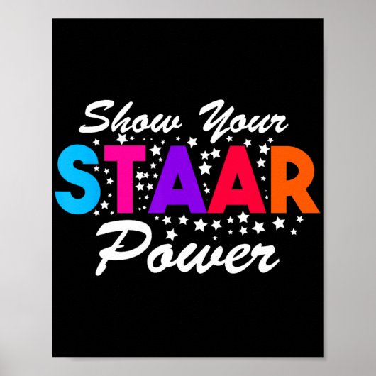 Day Show Your Staar Power Student先生 ポスター (正面)
