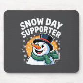 Day Snow Supporter Shirt マウスパッド (正面)
