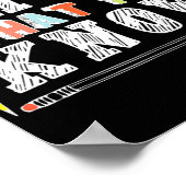 Day Teacher Shirt Show What You Know おもしろい Exam ポスター (角)