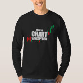 Day Trader Stock Options Charts Technical Analysis Tシャツ (正面)