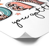 Day You This Staar 得 Testing Teacheやる気を起こさせる ポスター (角)