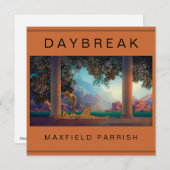 DAYBREAK Maxfield Parrish 1922 ..高精細フラットカード (正面/裏面)