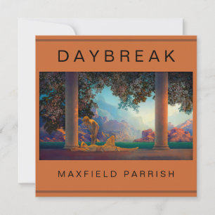 DAYBREAK Maxfield Parrish 1922 ..高精細フラットカード