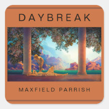 DAYBREAK Maxfield Parrish 1922 ..高精細フラットカード