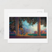 DAYBREAK Maxfield Parrish 1922 ... 2022はがき ポストカード (正面/裏面)