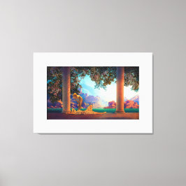 DAYBREAK Maxfield Parrish 1922 ... 2022ポスター キャンバスプリント