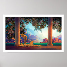 DAYBREAK Maxfield Parrish 1922 ... 2022ポスター ポスター