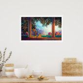 DAYBREAK Maxfield Parrish 1922 ... 2022ポスター ポスター (キッチン)