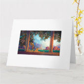 DAYBREAK Maxfield Parrish 1922 ... 2025 カード (黄色い花)