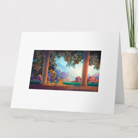 DAYBREAK Maxfield Parrish 1922 ... 2025 カード (正面)