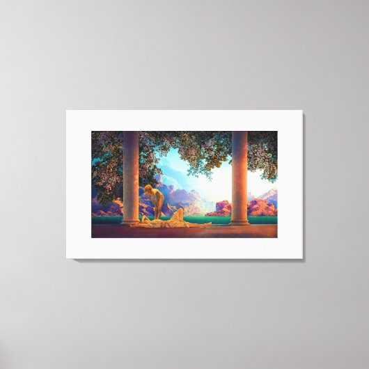 DAYBREAK Maxfield Parrish 1922 ... 2025 キャンバスプリント (正面)