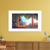 DAYBREAK Maxfield Parrish 1922 ... 2025 キャンバスプリント (インサイチュ (リビング))