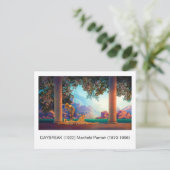 DAYBREAK Maxfield Parrish 1922 ... 2025 ポストカード (スタンド正面)