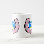 DaybyDayVlogsのロゴのマグ コーヒーマグカップ (中央)