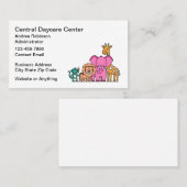 Daycare Family Childcare Center Business Cards 名刺 (正面/裏面)