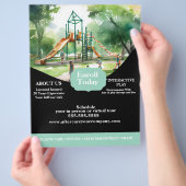 Daycare Playground Center Flyer チラシ (手)