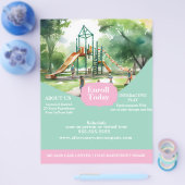 Daycare Playground Center Flyer チラシ (シングル)