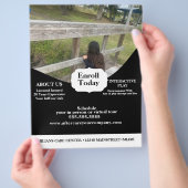 Daycare Playground Park Photo Center Flyer チラシ (手)