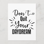 Daydreamやめの招待状と発表 シーズンポストカード (正面)