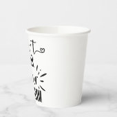 Daydreamやめの招待状と発表 紙コップ (左)