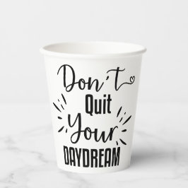 Daydreamやめの招待状と発表 紙コップ