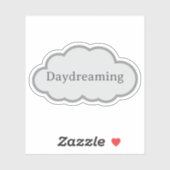 Daydreaming - Relatable Cloud Sticker シール (シート)