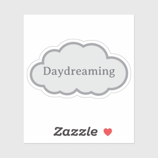 Daydreaming - Relatable Cloud Sticker シール (シート)