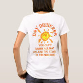 DayDrinker私はアイルランド語ではないですが、何人かのアイルランド語を有しました Tシャツ (裏面)