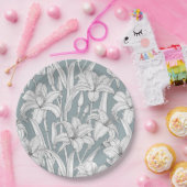 Daylilies Paper Plates ペーパープレート (パーティー)