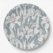Daylilies Paper Plates ペーパープレート (正面)