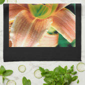 Daylilyマクロ キッチンタオル (折り畳み)