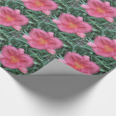 DAYLILY "リトルファットダズラー" – エコープリント-- ラッピングペーパー (角)