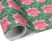 DAYLILY "リトルファットダズラー" – エコープリント-- ラッピングペーパー (ロールコーナー)