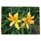DAYLILY "Downey"デュオ – - – エコープリント。 ラージペーパーバッグ (裏面)