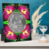 Daylily Flower自分の写真を作成 フォトプラーク (側面)