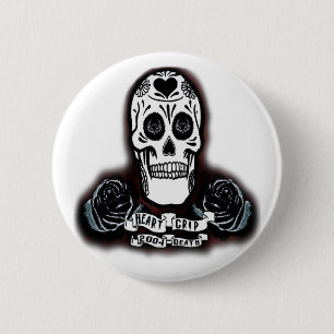 dayofthedeadcutout 缶バッジ