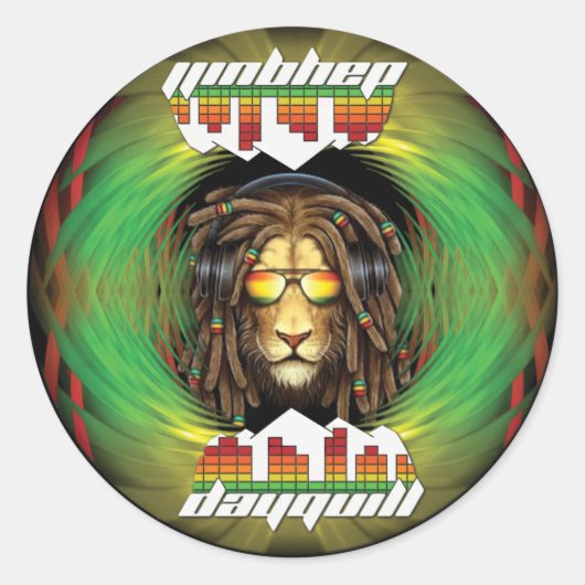 Dayquills Control Vinylスタンプ ラウンドシール (正面)