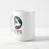 Days Until Christmas-14531 コーヒーマグカップ (正面左)